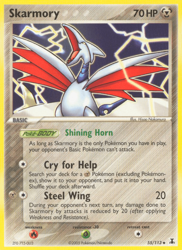 Skarmory — EX Delta Species 55/113