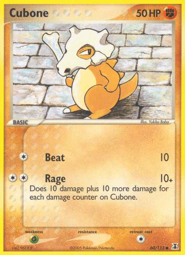 Cubone — EX Delta Species 60/113