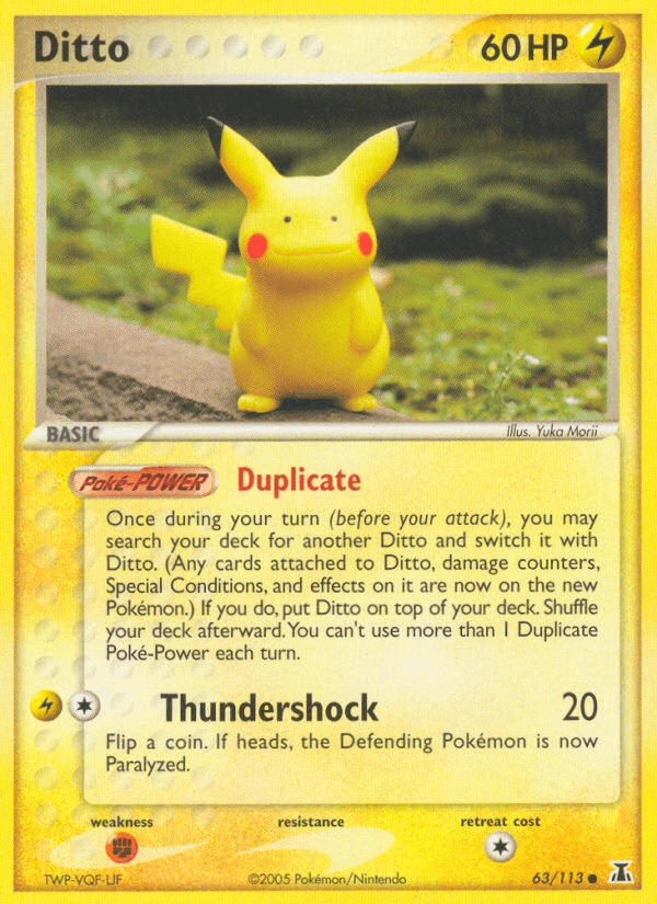 Ditto — EX Delta Species 63/113