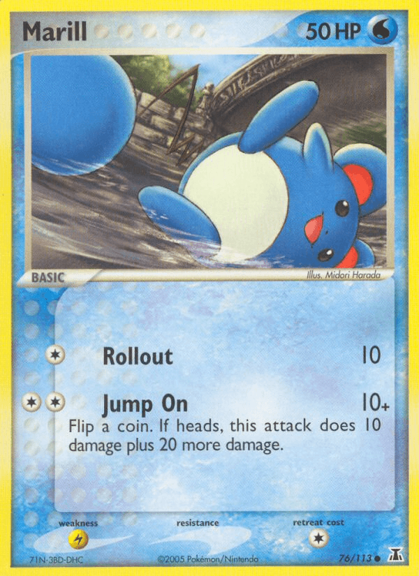 Marill — EX Delta Species 76/113