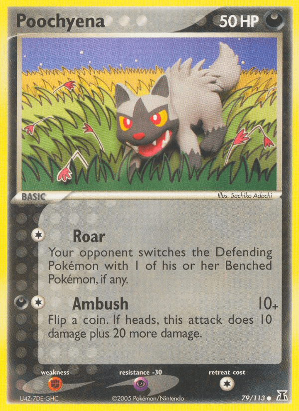 Poochyena — EX Delta Species 79/113