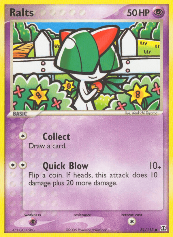 Ralts — EX Delta Species 81/113