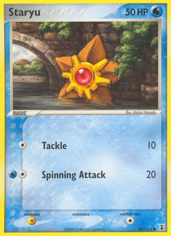 Staryu — EX Delta Species 84/113