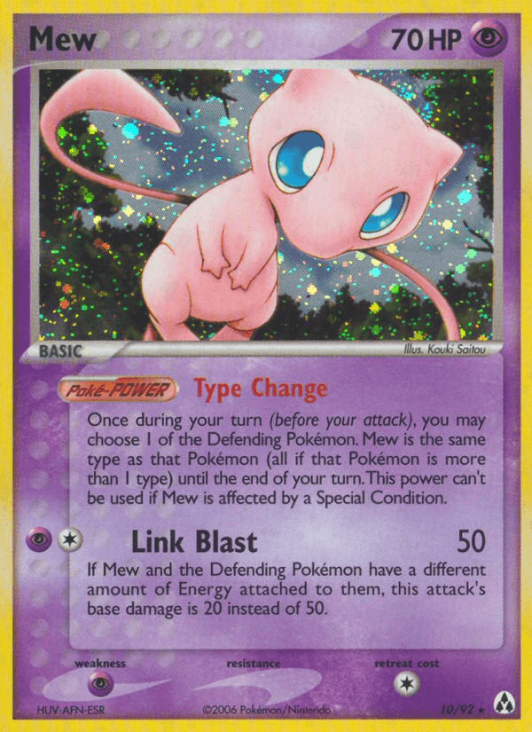 Mew — EX Legend Maker 10/92