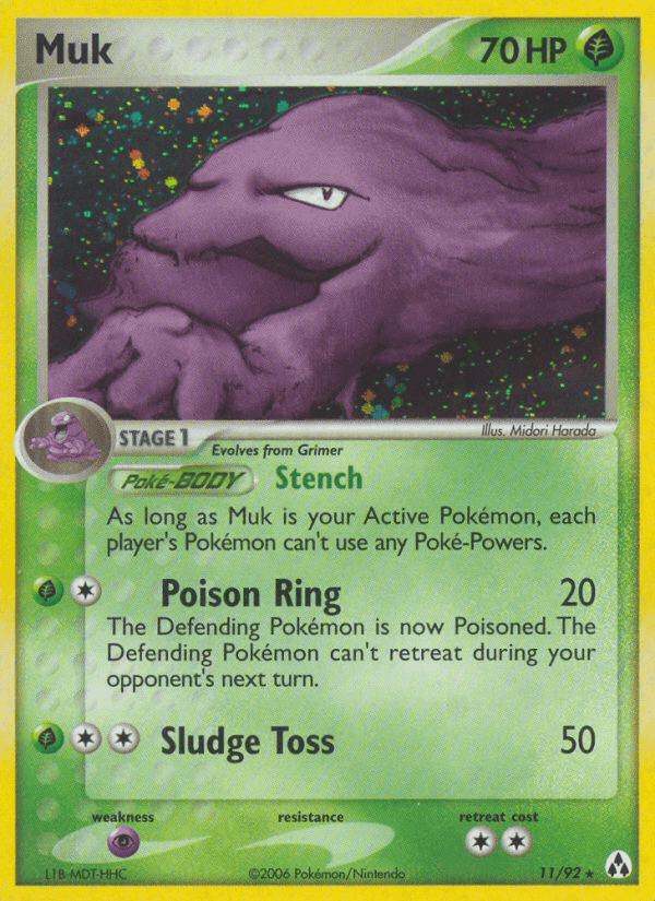 Muk — EX Legend Maker 11/92