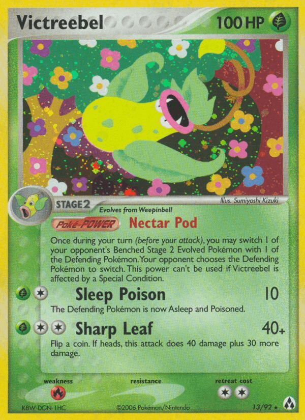 Victreebel — EX Legend Maker 13/92