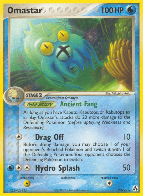 Omastar — EX Legend Maker 23/92