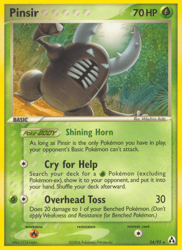 Pinsir — EX Legend Maker 24/92