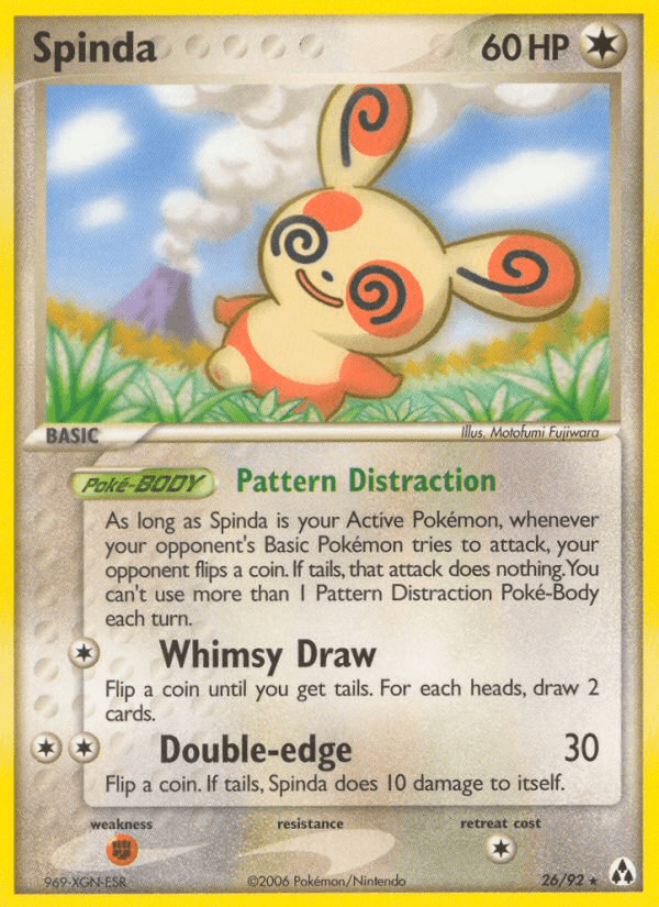 Spinda — EX Legend Maker 26/92