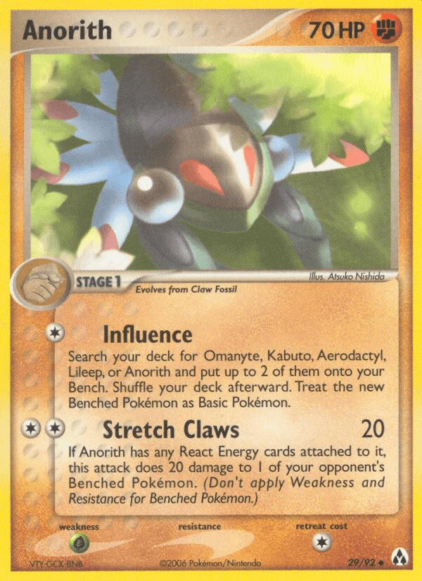 Anorith — EX Legend Maker 29/92