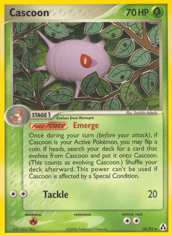 Cascoon — EX Legend Maker 30/92