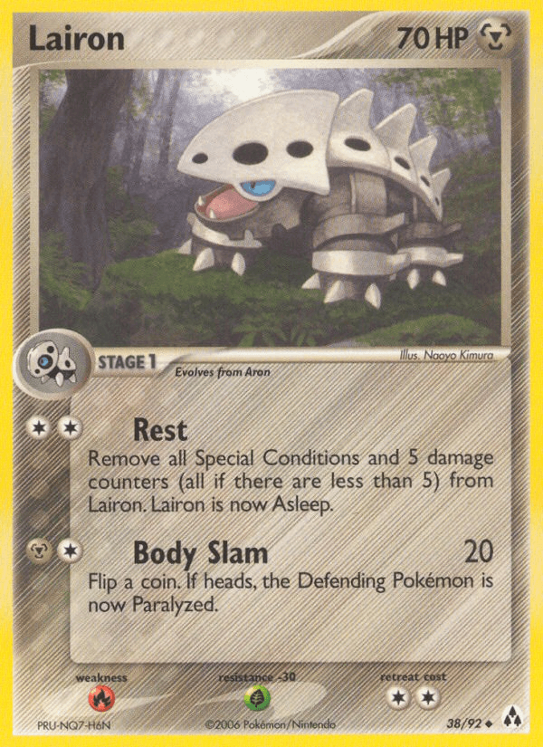 Lairon — EX Legend Maker 38/92