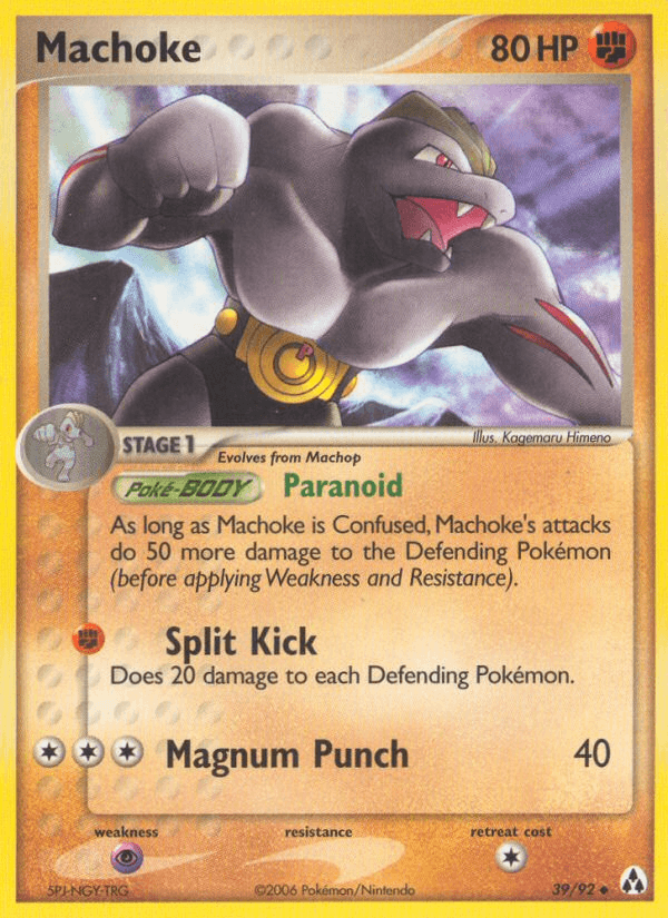 Machoke — EX Legend Maker 39/92