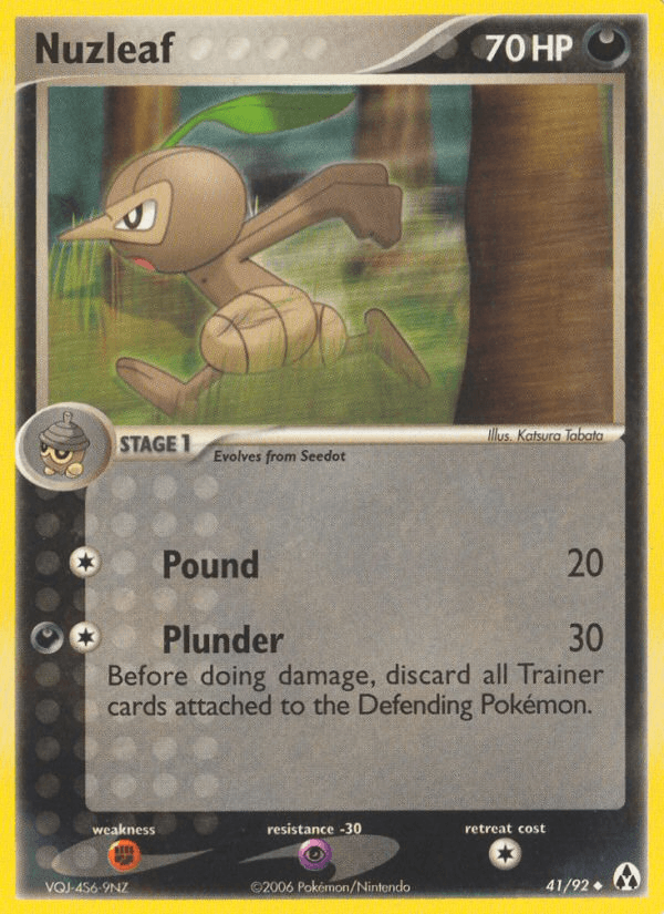 Nuzleaf — EX Legend Maker 41/92