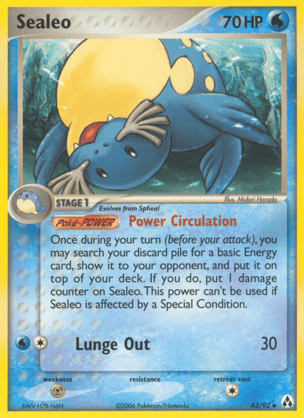 Sealeo — EX Legend Maker 43/92