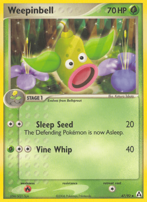 Weepinbell — EX Legend Maker 47/92