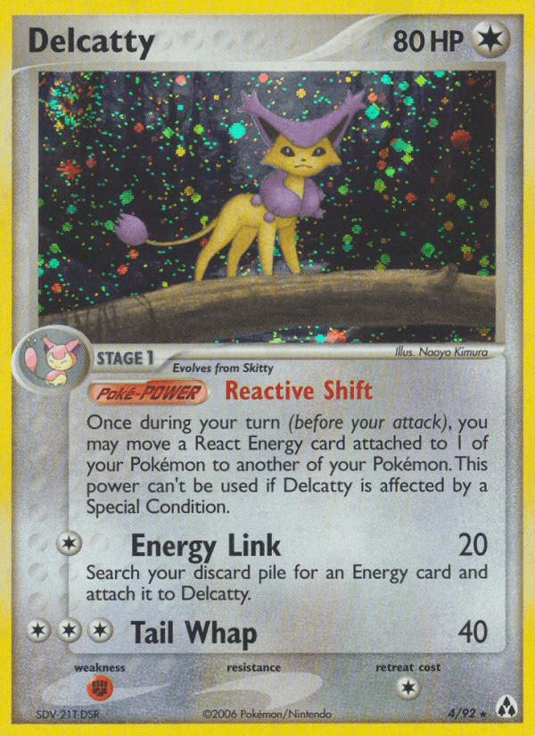 Delcatty — EX Legend Maker 4/92