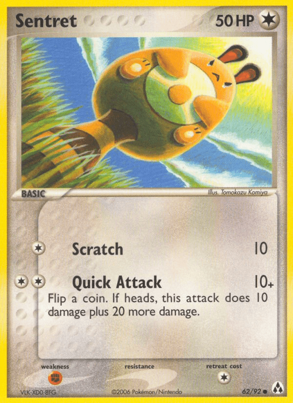 Sentret — EX Legend Maker 62/92
