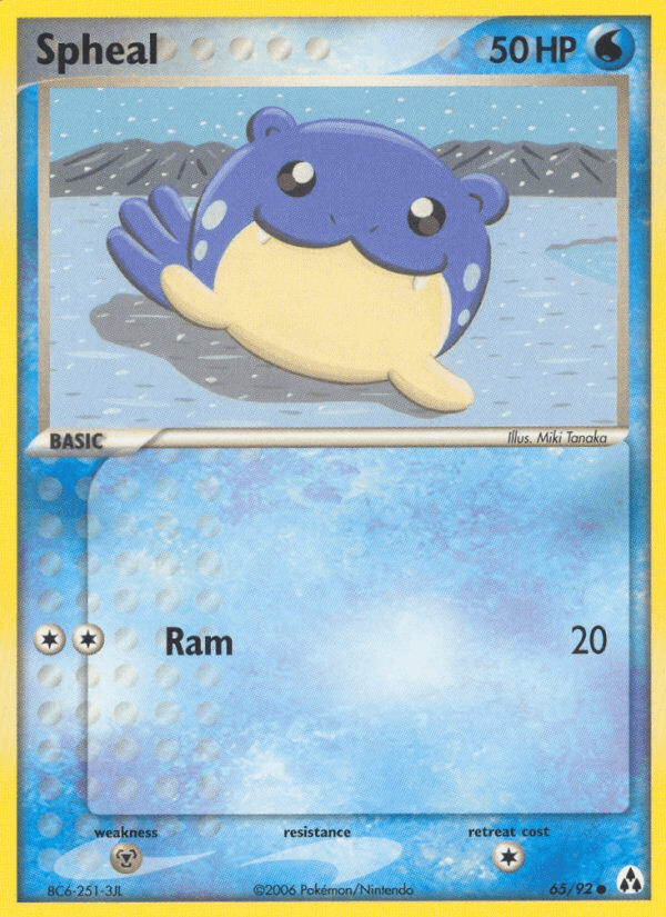 Spheal — EX Legend Maker 65/92