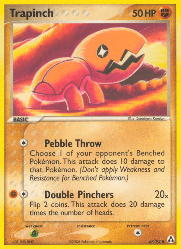 Trapinch — EX Legend Maker 67/92