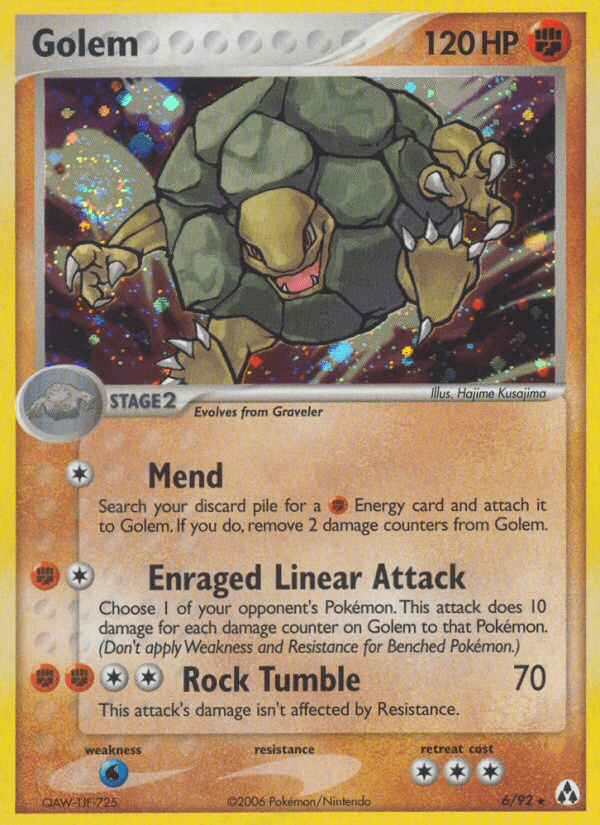 Golem — EX Legend Maker 6/92