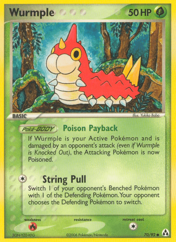 Wurmple — EX Legend Maker 70/92