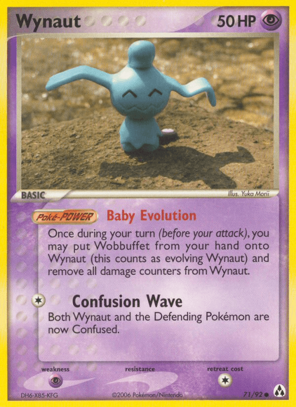 Wynaut — EX Legend Maker 71/92