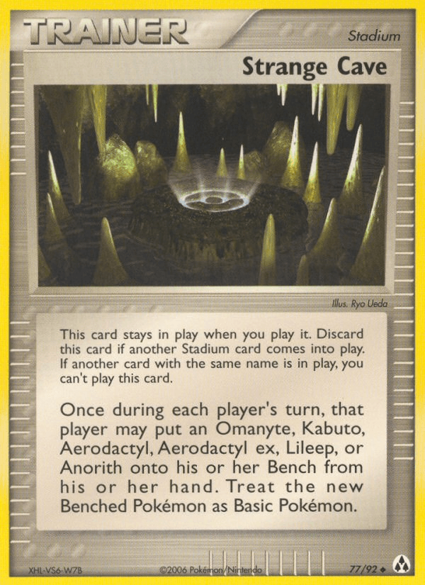 Strange Cave — EX Legend Maker 77/92