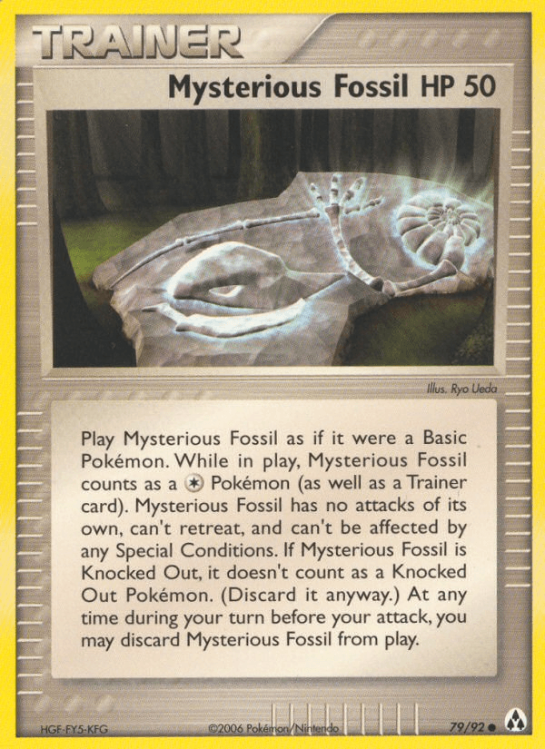 Mysterious Fossil — EX Legend Maker 79/92
