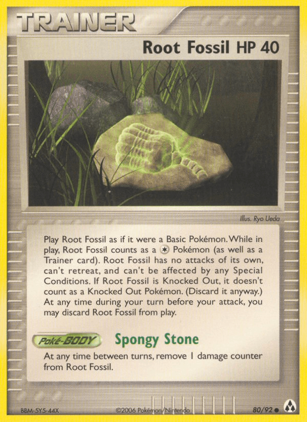 Root Fossil — EX Legend Maker 80/92