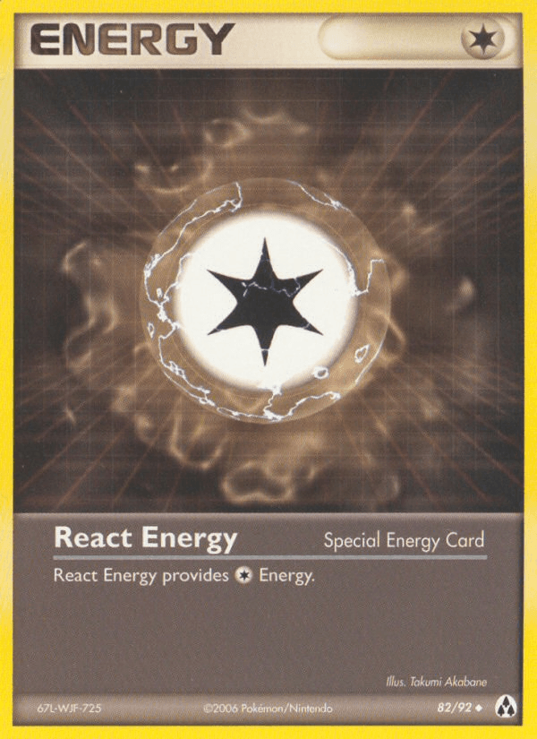 React Energy — EX Legend Maker 82/92