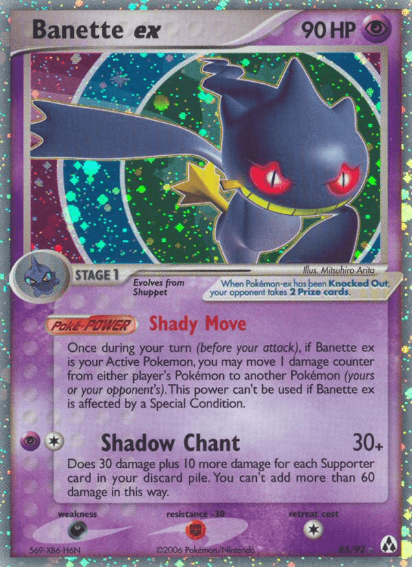 Banette ex — EX Legend Maker 85/92