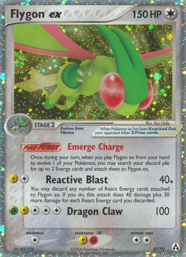Flygon ex — EX Legend Maker 87/92