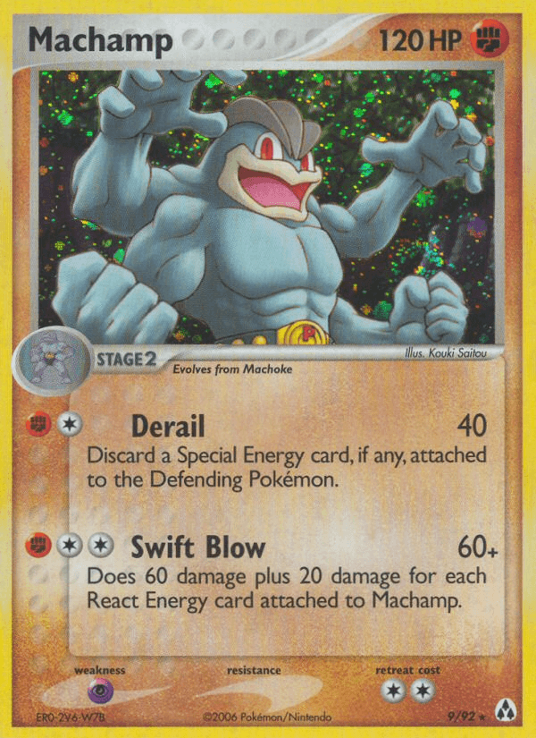 Machamp — EX Legend Maker 9/92