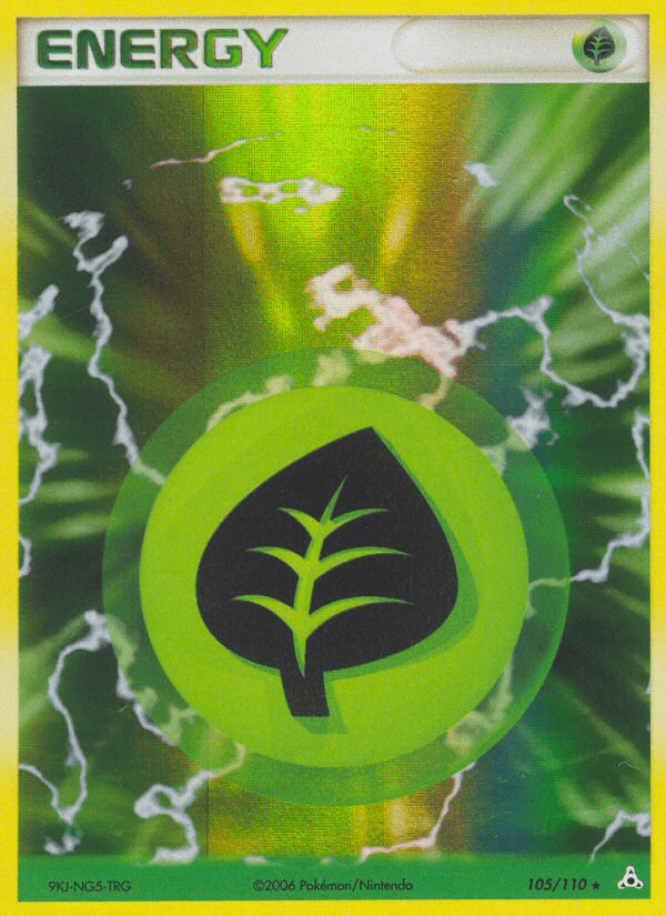 Grass Energy — EX Holon Phantoms 105/110
