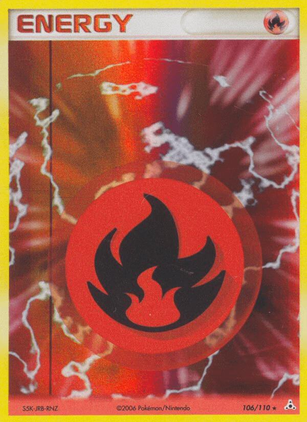 Fire Energy — EX Holon Phantoms 106/110