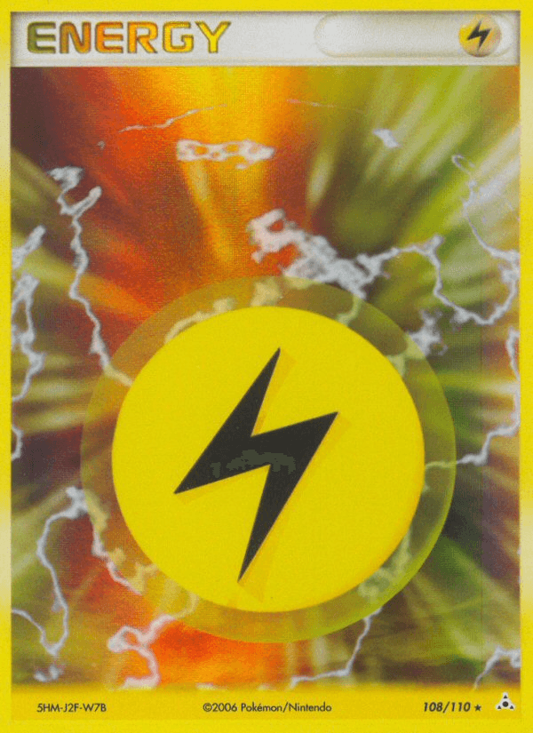 Lightning Energy — EX Holon Phantoms 108/110