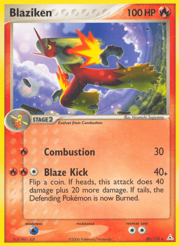 Blaziken — EX Holon Phantoms 20/110