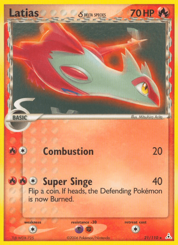 Latias δ — EX Holon Phantoms 21/110