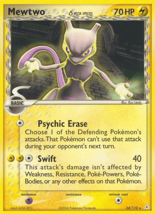Mewtwo δ — EX Holon Phantoms 24/110