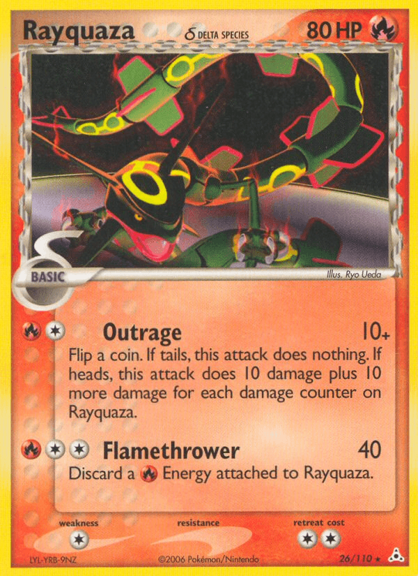 Rayquaza δ — EX Holon Phantoms 26/110