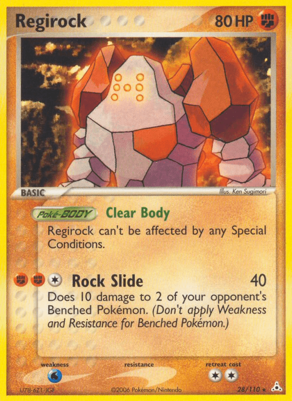 Regirock — EX Holon Phantoms 28/110