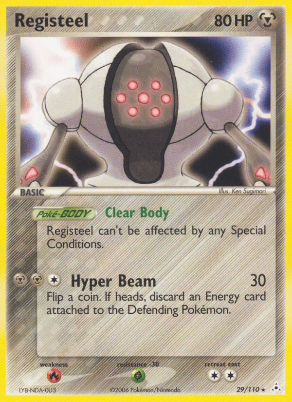 Registeel — EX Holon Phantoms 29/110