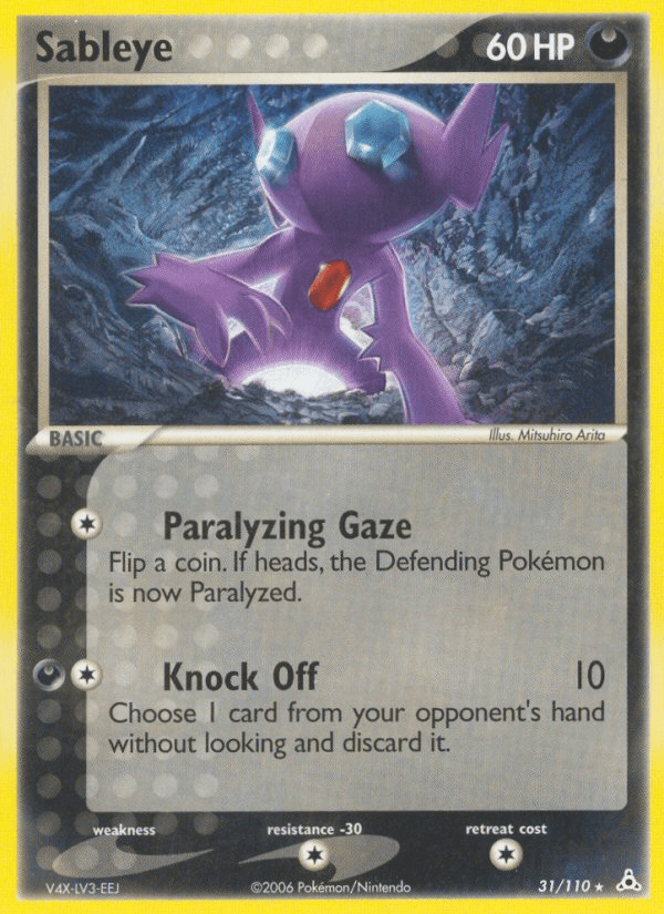 Sableye — EX Holon Phantoms 31/110