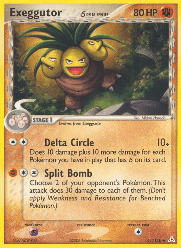 Exeggutor δ — EX Holon Phantoms 41/110