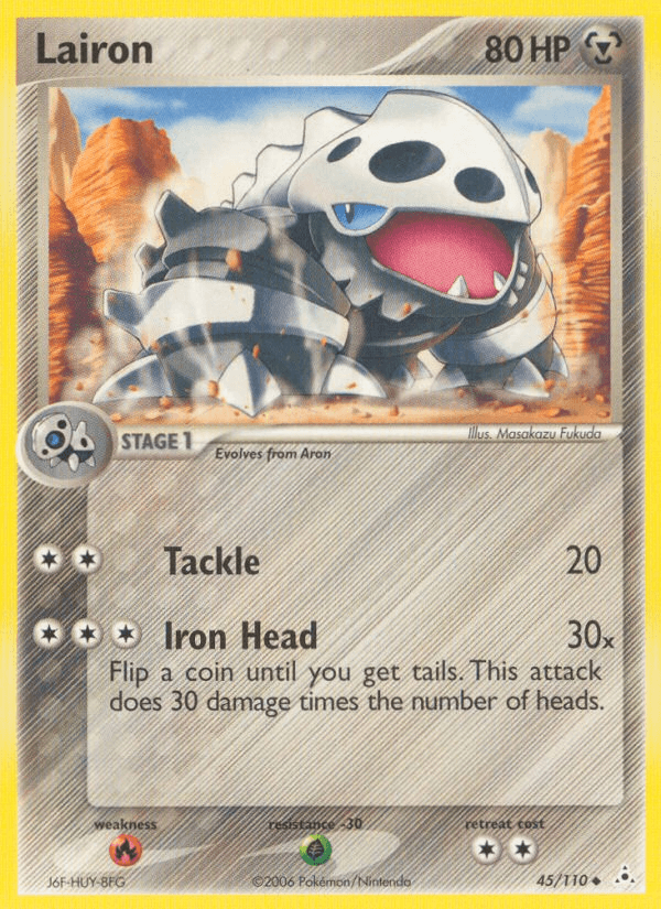 Lairon — EX Holon Phantoms 45/110