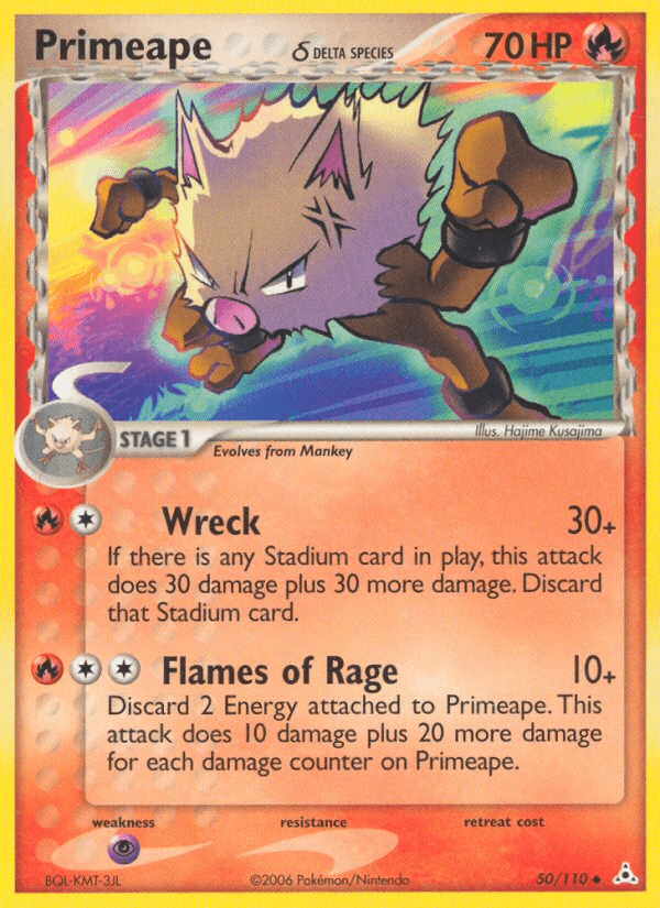 Primeape δ — EX Holon Phantoms 50/110
