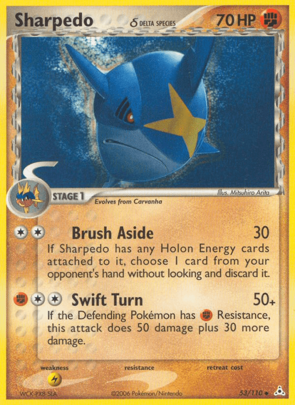 Sharpedo δ — EX Holon Phantoms 53/110