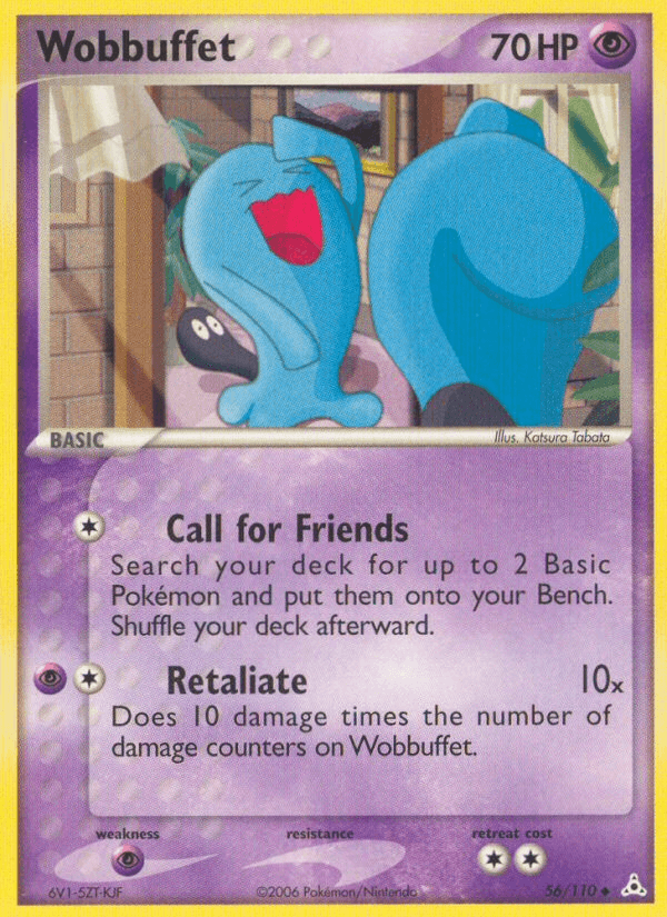 Wobbuffet — EX Holon Phantoms 56/110