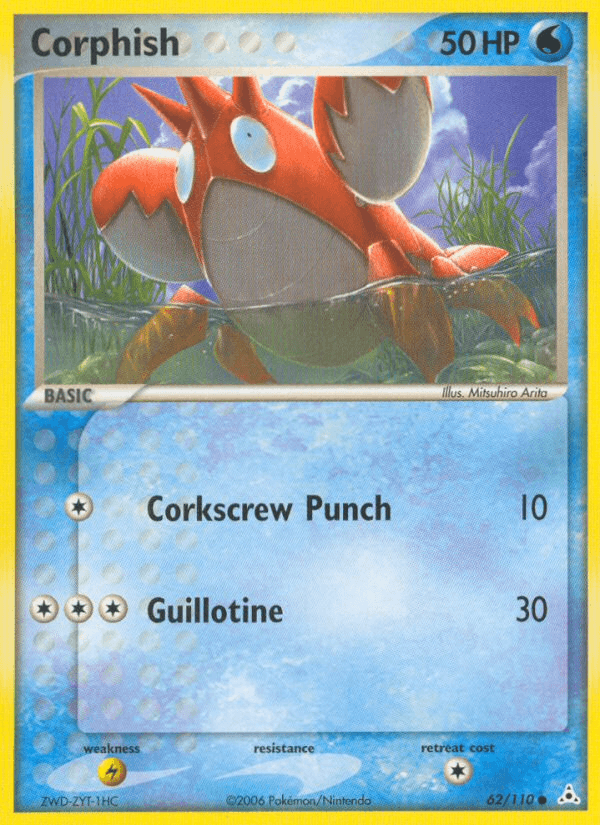 Corphish — EX Holon Phantoms 62/110